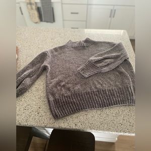 Soft high neck sweater